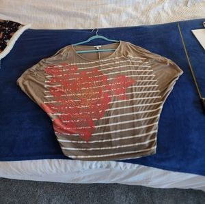 Womens Cache top, light Brown